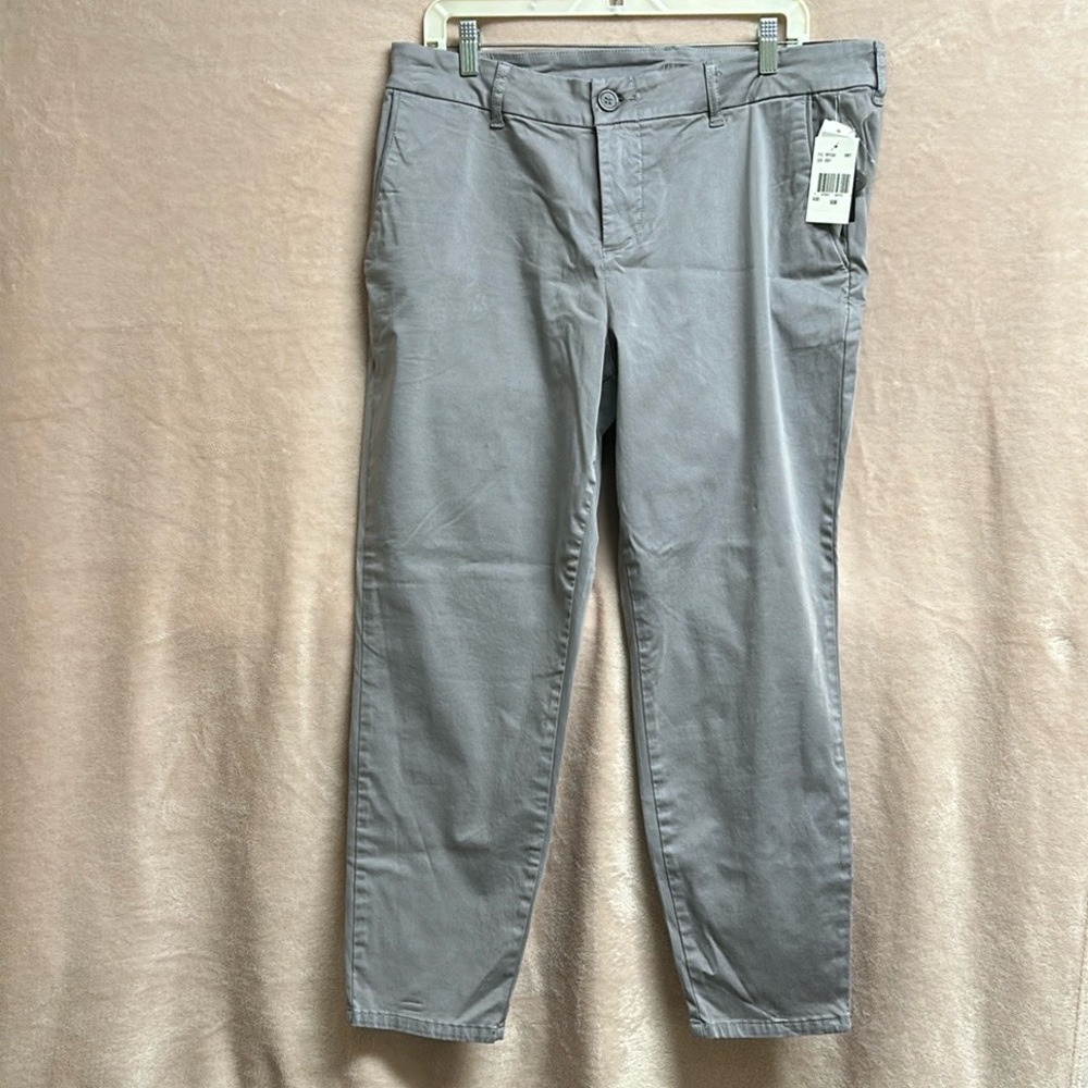 Kut from the Kloth NWT gray ankle pant sz 14W